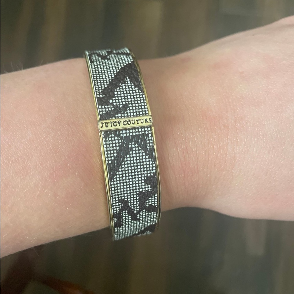 Juicy Couture Logo Bangle Bracelet